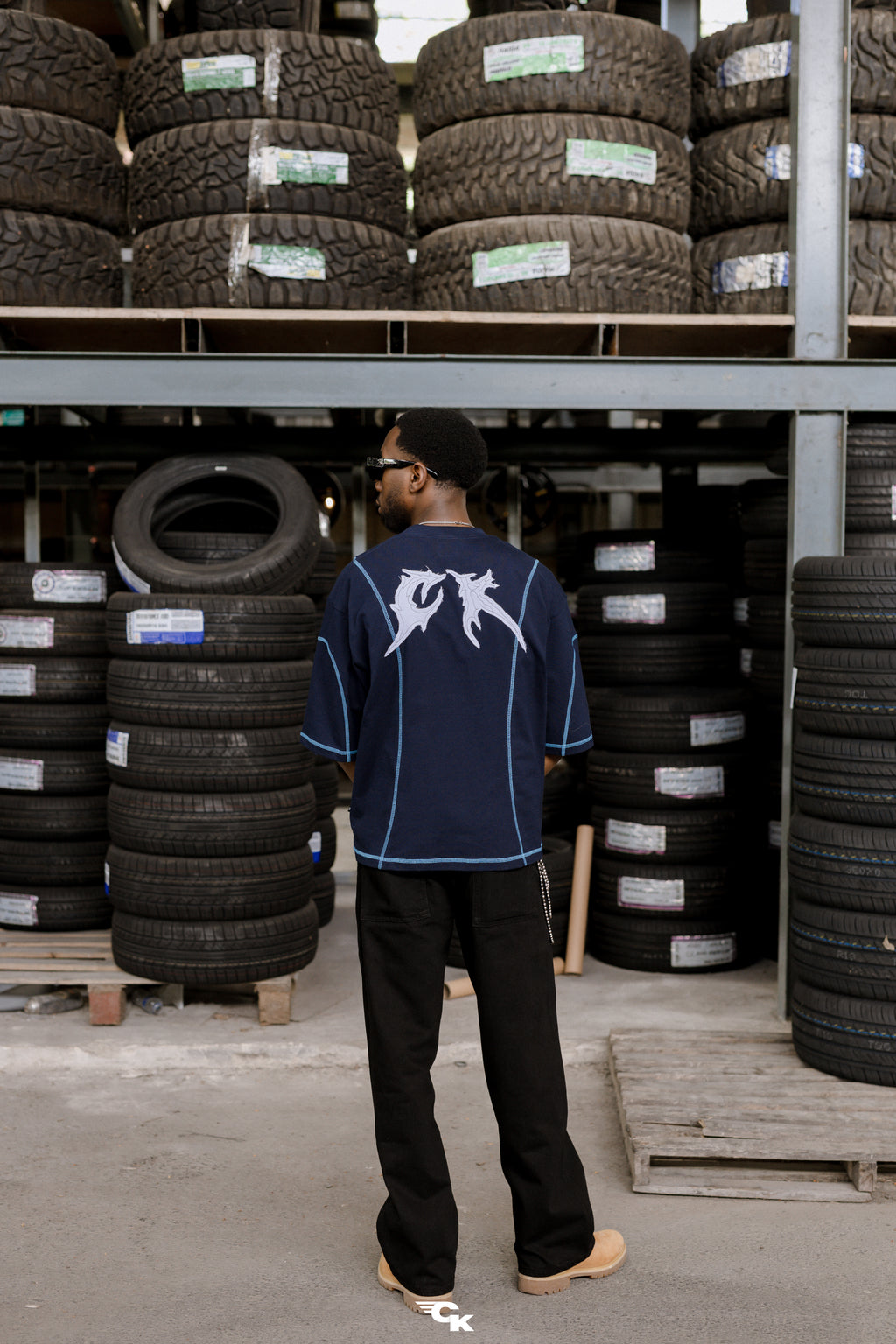 LINEA ARC MIDNIGHT NAVY TEE