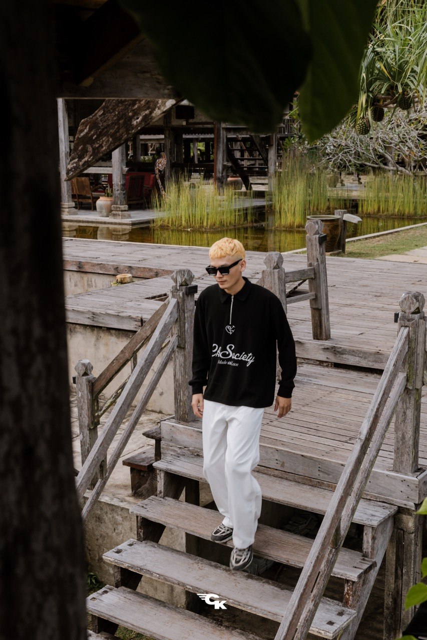 MWL WAFFLE HALFZIP